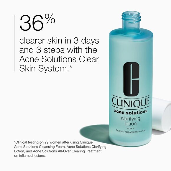 Clinique Acne Solutions Clarifying Lotion, Step 2, 6.7 oz. - Picture 4 of 5